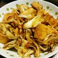 ひろにゃーん's cooksnap of when they made 厚揚げとネギの豆板醤炒め.