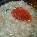 CoffeeCoco's cooksnap of when they made いくら中華粥.