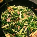 ジョニー☆8286's cooksnap of when they made 水菜とベーコンのマヨ塩昆布.