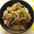 旅行好きママ's cooksnap of when they made あったまる♪白菜と豚肉のあんかけ煮.
