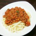 ちえたろう's cooksnap of when they made 子供も大好き☆簡単！ミートソースパスタ.