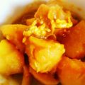 RIKOTORA's cooksnap of when they made 定番から一味変化★　カレー肉じゃが.