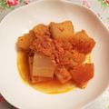 kaykelly's cooksnap of when they made 冬瓜とツナのキムチ煮.