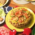 RIN360's cooksnap of when they made ひな祭り ちらし寿司　ケーキ寿司.