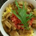 ma___111's cooksnap of when they made いなり寿司丼（いなり揚げと炒り卵）.