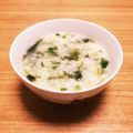 イゾー's cooksnap of when they made 楽チン*創味シャンタン*で七草粥*中華風.