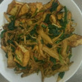拓斗ここな's cooksnap of when they made 厚揚げときのこのカレー味噌炒め♪.