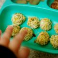 IB6UB9's cooksnap of when they made 【離乳食後期】揚げないパンプキンコロッケ.