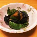 ❁Abake❁'s cooksnap of when they made 茄子とピーマンの鯛味噌炒め.