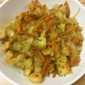 はるとニモdaddy's cooksnap of when they made 簡単な海老とじゃが芋のガーリック炒め.