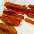 ＹＯＵ太's cooksnap of when they made フライドポテトの変わり！？フライド人参☆.