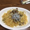 すけたん。's cooksnap of when they made 鰹節香る梅しらすの冷製パスタ.