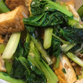 クックRJJ7XY☆'s cooksnap of when they made ターツァイと生揚げの炒め物.