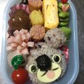 タミフ68's cooksnap of when they made キャラ弁　年中さんのお弁当9.