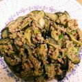 さっちょん☆★☆'s cooksnap of when they made なす & ミンチ & 長葱の味噌炒め煮☆.