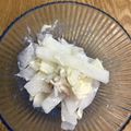 はーとねこ's cooksnap of when they made 大根とカニのサラダ.
