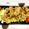 ちなつんこ's cooksnap of when they made 【簡単】たっぷりキャベツの生姜焼き.