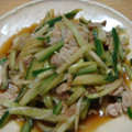 そゆあ♪'s cooksnap of when they made 豚・きゅうり・みょうがの和え物.