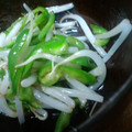 Natsutach's cooksnap of when they made 簡単♪ピーマンとモヤシの和え物.