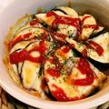 tacuba's cooksnap of when they made 余った餃子のタネで♬簡単なすチーズ焼き.