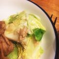 kumaaan's cooksnap of when they made キャベツナ炒め.