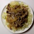 yz455x's cooksnap of when they made チューブで簡単豚の生姜焼き.