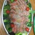 芹澤優love's cooksnap of when they made 簡単ローストビーフ.