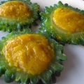 みっくママ's cooksnap of when they made ゴーヤとかぼちゃのサラダ♪.