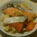 やぶちゃんパパ's cooksnap of when they made 塩鮭のバター酒蒸し♪.