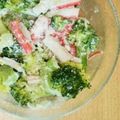 シナモシナモ's cooksnap of when they made 簡単♡カニカマとブロッコリーのシーザー風.