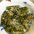 マリーS's cooksnap of when they made 簡単おつまみ！　茎わかめの中華あえ.