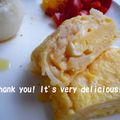 あやプチ's cooksnap of when they made じゅわぁ～♪ホタテの出し巻き卵.