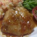 ァーャ's cooksnap of when they made 鶏肉のママレード焼き.
