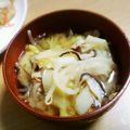栗本みづき's cooksnap of when they made おかずになるみそ汁☆ひき肉で豚汁風.