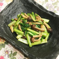 なつき☆ミ's cooksnap of when they made 小松菜としめじのマヨポン炒め.