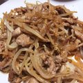 ラブミニ228's cooksnap of when they made ⭐簡単豚バラ炒め.