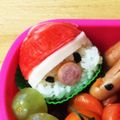 kome0516's cooksnap of when they made キャラ弁♡クリスマスサンタさんとトナカイ.
