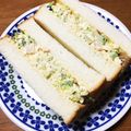 YUKIKI☆'s cooksnap of when they made ブロッコリーとハム卵のサンドイッチ.