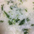 もきち☆'s cooksnap of when they made 土鍋で七草粥～鶏粥風～.