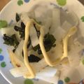 やんしゅ's cooksnap of when they made 大根とワカメの梅サラダ♪.