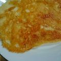 なでしこ322's cooksnap of when they made 小麦粉で！直焼きチーズのパンケーキ.