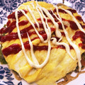 りさたり's cooksnap of when they made たっぷり野菜のオム焼きそば(^-^).