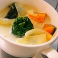 こんがり煎餅's cooksnap of when they made みんな大好き♪かぼちゃミルクスープ♪.