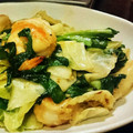 SaR—Chan's cooksnap of when they made 海老とキャベツのオイマヨ炒め.