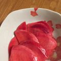 クックATG2OI☆'s cooksnap of when they made 赤かぶの甘酢漬け.