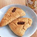 ぱまと's cooksnap of when they made 袋で簡単☆スタバ風チョコスコーン.