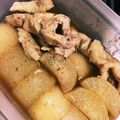 ccccccc7's cooksnap of when they made 本格あごだしでほっこり。鶏肉と大根煮.