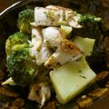 低カロ探検隊's cooksnap of when they made ブロッコリーと胸肉✩にんにくマヨ醤油炒め.