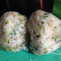 kinako10's cooksnap of when they made 大根，蕪の葉でおにぎりだぁぁ～！.