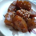 oBsession's cooksnap of when they made 辛味噌ごま煮こんにゃく.